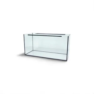 Aquário em vidro de 8mm float 100X40X50 c/tampas