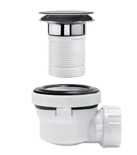 Válvula clic clac Nano 6.7 c/sifão membrana 32/40 Cromado - Image 4