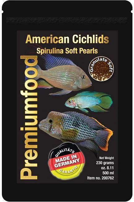 Discusfood American Cichlid spirulina pearls 230grs - Image 2