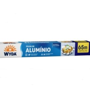 Papel de alumínio Wyda 45cm x 65 metros