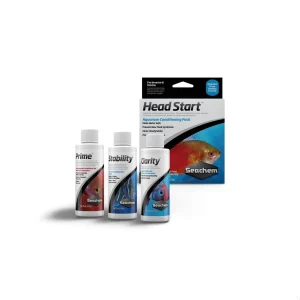 Seachem Start Pack(Prime, Stability, y Clarity) 100 ML