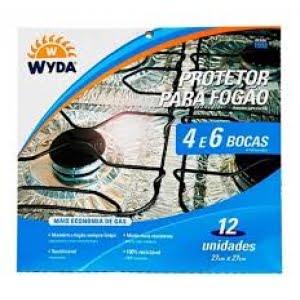 Protetor de fogão Wyda 4 e 6 bocas com 12 unidades - Image 2