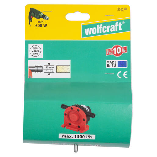 Bomba transfega para berbequim 1/2″ haste 6mm - Image 4