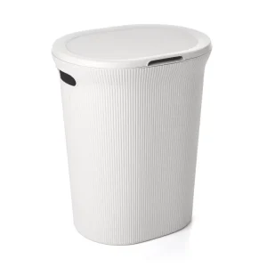 Cesto Roupa 40L Baobab Branco Pergamon
