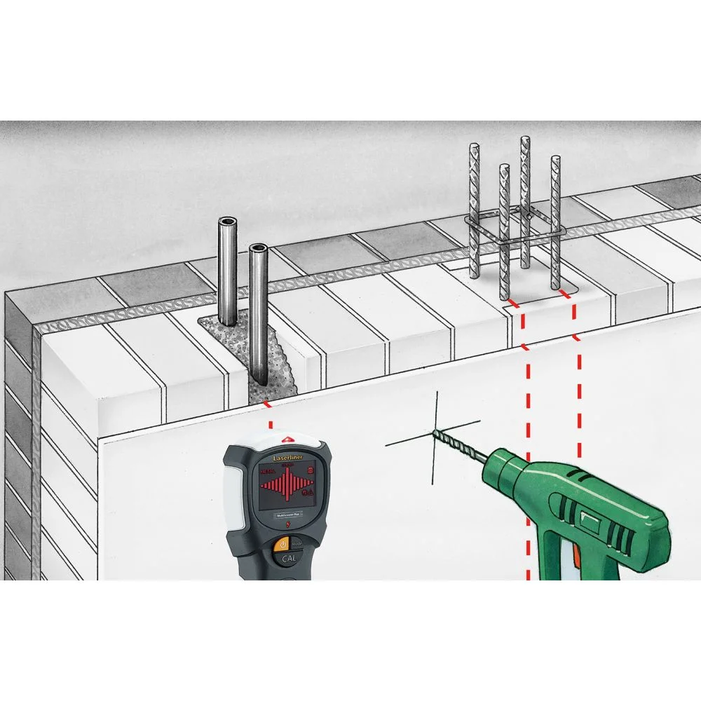 Detetor de metais e outros materiais MultiScanner Plus - Image 7