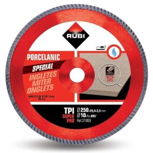Disco diamante 250mm corte TPI super Pro para grés porcelânico