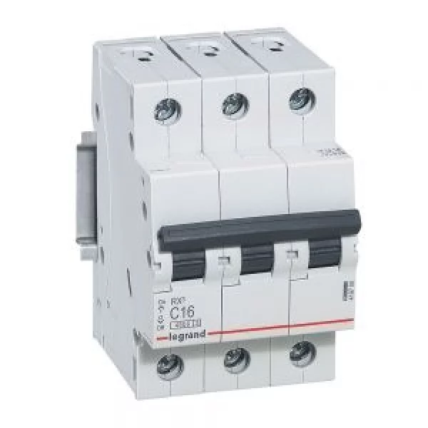 Disjuntor 3P RX3 C 16A 4500A - Image 2
