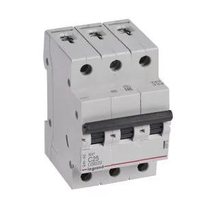 Disjuntor 3P RX3 C 25A 4500A