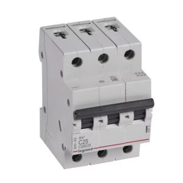 Disjuntor 3P RX3 C 25A 4500A - Image 2