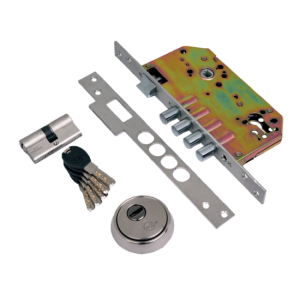 Fechadura de segurança 3200×60 c/cilindro – Inox