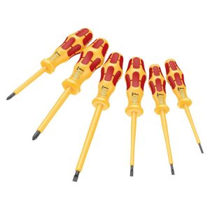 Jogo de chaves fenda e philips isoladas VDE 1060 i – 1062 i (6 peças)