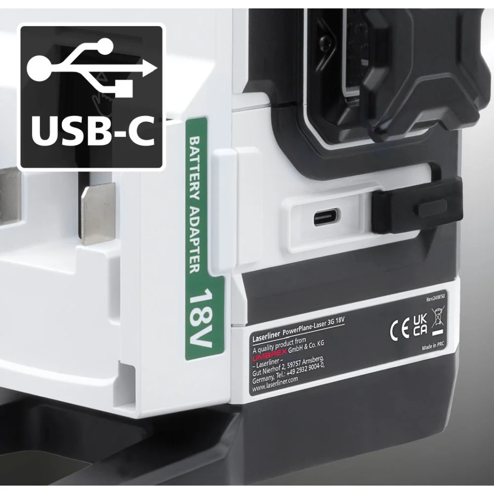 Nível laser PowerPlane-Laser 3G Multi-18V 3D verde - Image 9