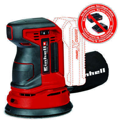 Lixadora rotativa a bateria Einhell TE-RS 18 Li-Solo - Image 5