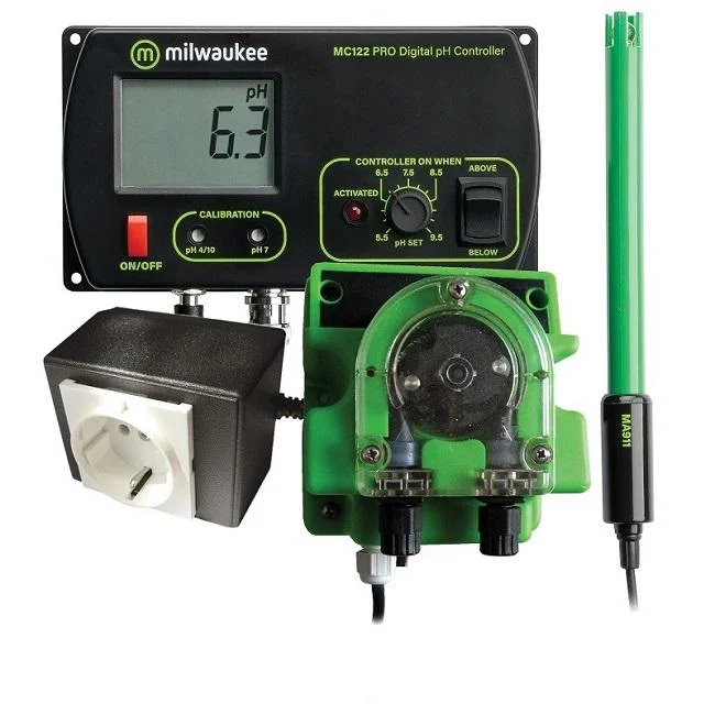 Pack controlador PH MC122+Bomba dosificadora MP810 - Image 2