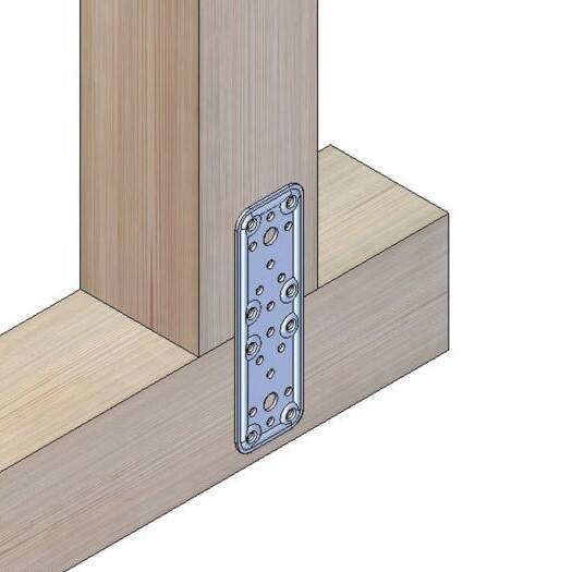 Placa mod. 501 200x50mm Bicromado - Image 4