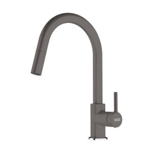 Torneira de cozinha FRANKE Lina J Duche Stone Grey