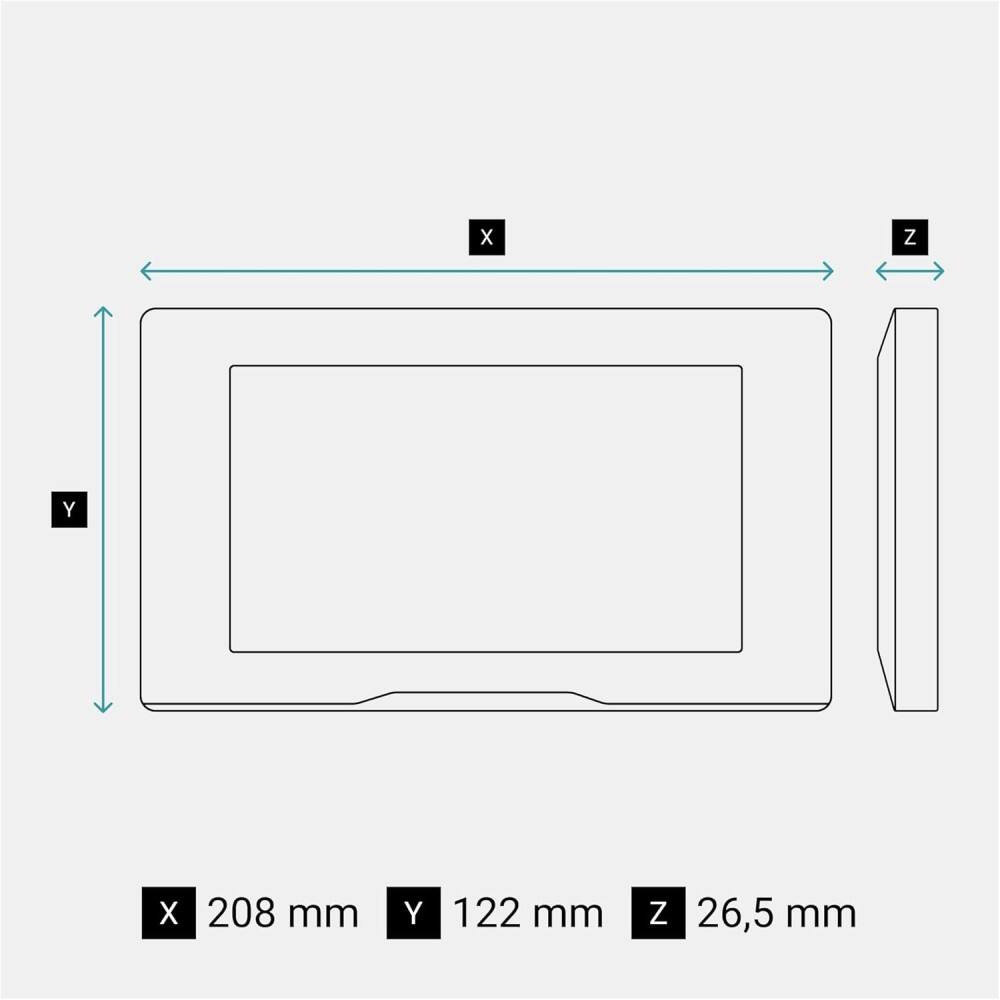 Videoporteiro Legrand Easykit Plus 7″ 2F mono/bi familiar Branco - Image 5