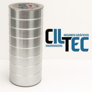 Fita de Alumínio 3M 419 – 25mm x 30m para Embalagens Industriais e Vedação Técnica