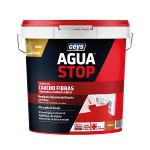 Impermeabilizante Aguastop borracha acrílica com fibras 20kg