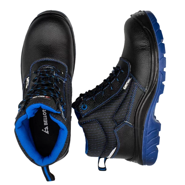 Botas em Pele Comp+ S3 Preto - Image 3