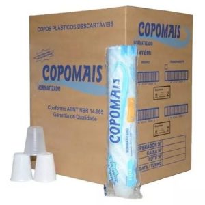 Copo plástico descartável Copomais