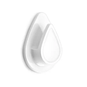 Cabide adesivo Gota Branco resistente à água