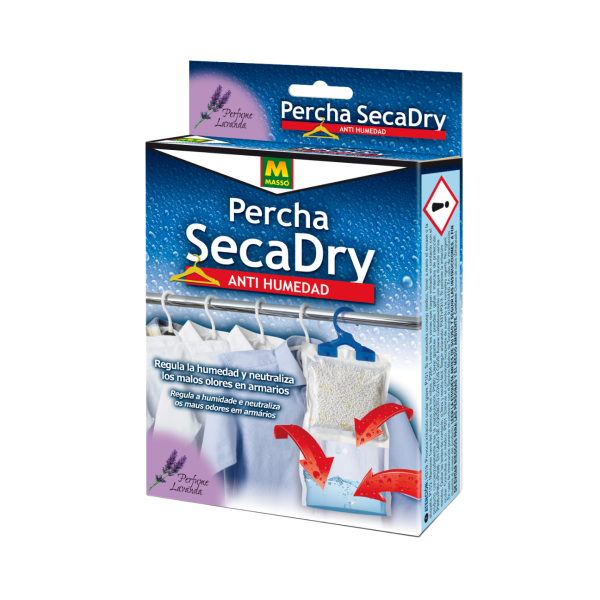 Cabide desumidificador de roupeiros SecaDry 210g