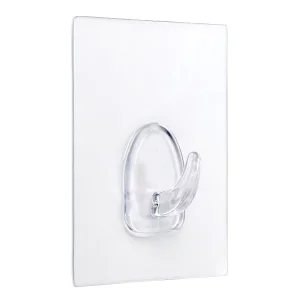 Cabide aderente reutilizável 5kg Transparente