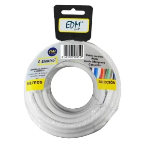 Rolo de cabo H05VV-F 2×1,5mm Branco 5m