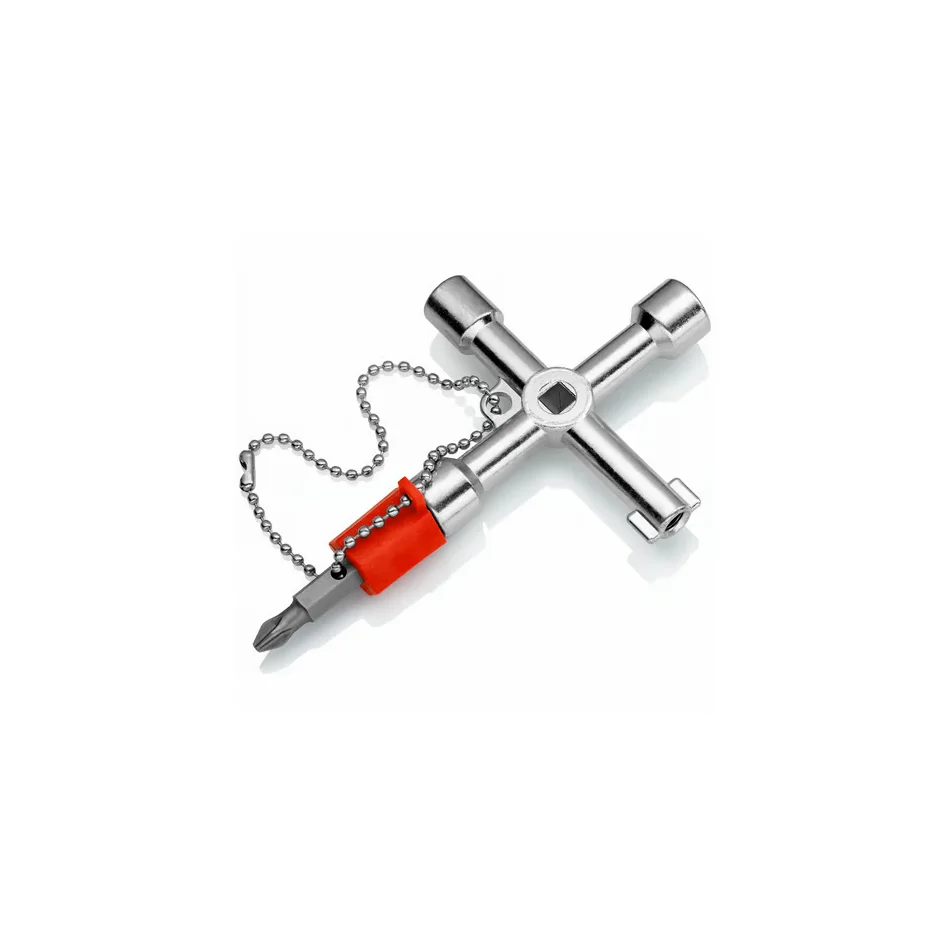 Chave para armários de distribuição 4 pontas Knipex - Image 3