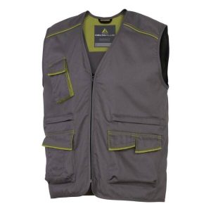 Colete de bolsos Panostyle Cinza-verde