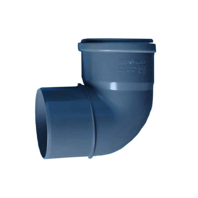 Curva de PVC 90º DIN - Image 2