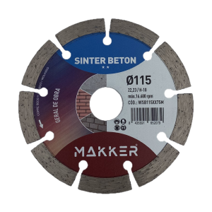 Disco diamante Sinter Beton 115mm