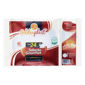 Kit churrasco seleção gourmet biodegradável Goldenplast