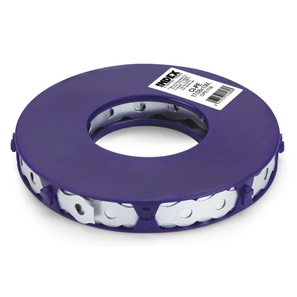 Fita perfurada CI-PE 12×0,8 zincado 10m - Image 2
