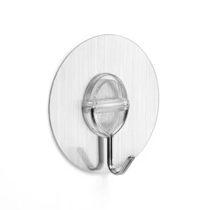 Gancho aderente reutilizável Inox