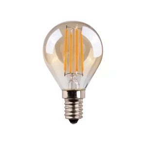 Lâmpada led esférica Vintage E14 4,5W 350lm 2000K