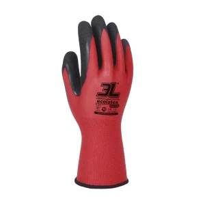 Luvas poliester-latex Ecolatex