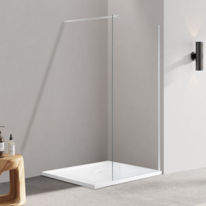 Painel fixo duche Leci Cromado