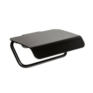 Porta-rolos c/tampa Onyx Preto