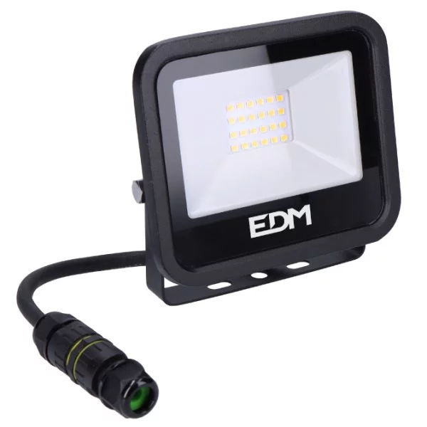 Projetor led 20W 6400K IP65 Preto - Image 2