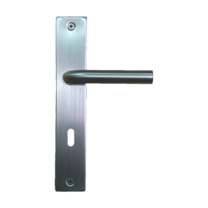 Puxador de porta L 1451 espelho rect. – Inox