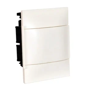 Quadro Praticbox S 8 módulos paredes ocas Branco