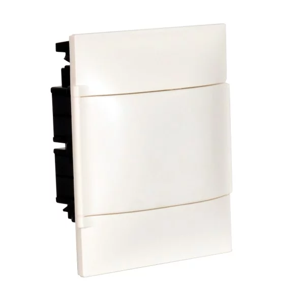Quadro Praticbox S 8 módulos paredes ocas Branco