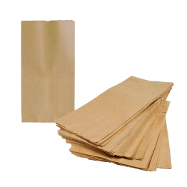 Saco de papel semi kraft com 100 unidades - Image 2