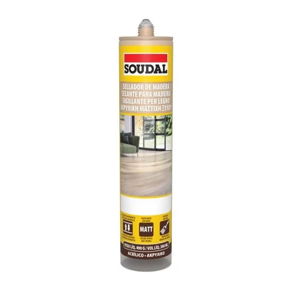 Selante acrílico para madeira 300ml
