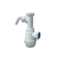 Sifão garrafa 1 1/2″ com ligação auxiliar