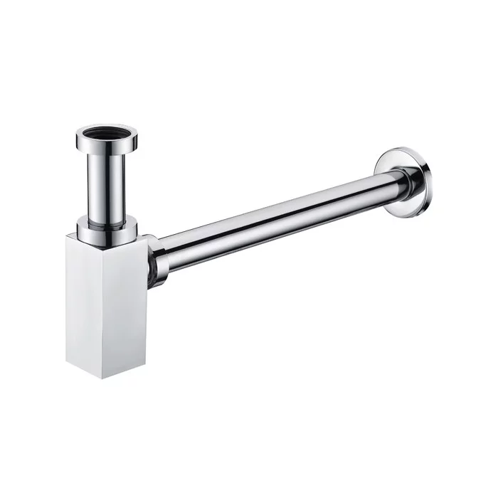 Sifão de lavatório quadrado 1 1/4″ Cromado - Image 2