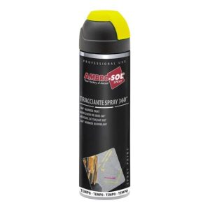 Spray marcador de obra Amarelo fluorescente 500ml