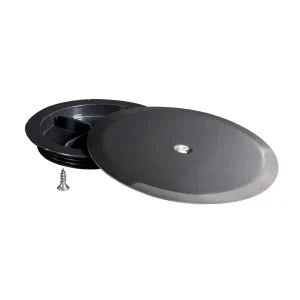 Tampa de sifão roscada 110 chapa Inox